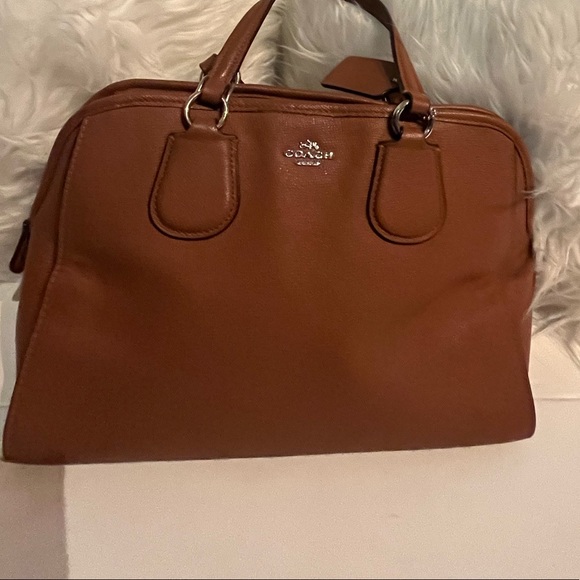 Coach 👜 Nolita satchel saddle brown - Picture 1 of 15